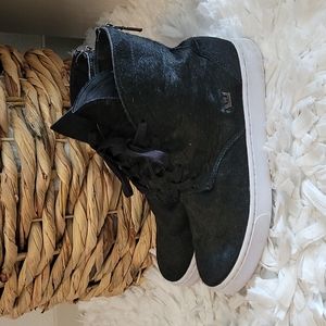 Supra women black joplin skate shoe